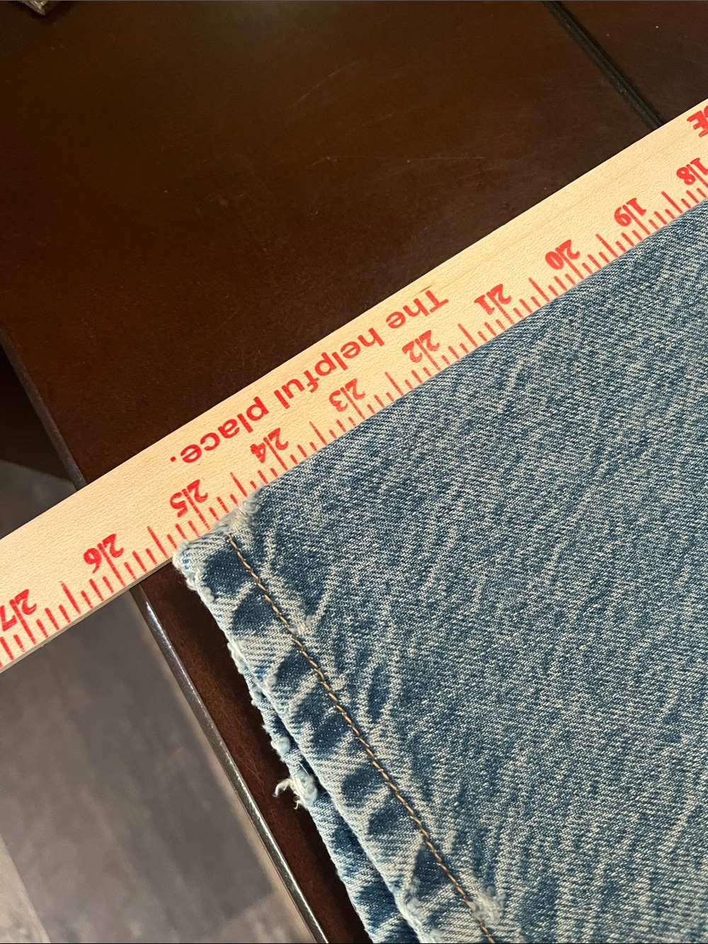 We The Free Light Blue good luck barrel jeans. With distressing  NWOT - Picture 5 of 12